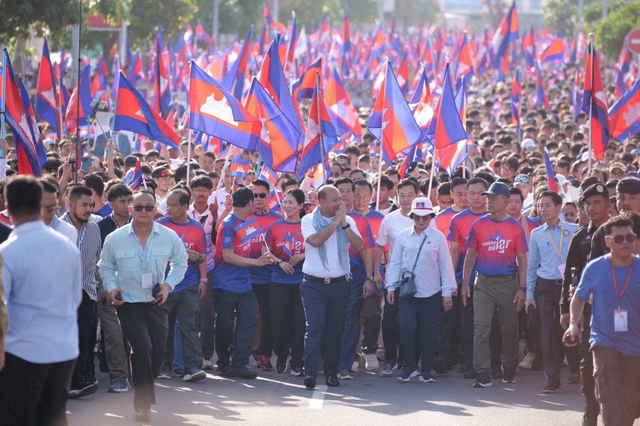 ព្រឹត្តិការណ៍ដើរព្យុហយាត្រាដើម្បីសន្ដិភាពរសៀលនេះ នឹងបង្ហាញពីការចង់បានសន្ដិភាពរបស់ពលរដ្ឋកម្ពុជានៅកាន់ពិភពលោក