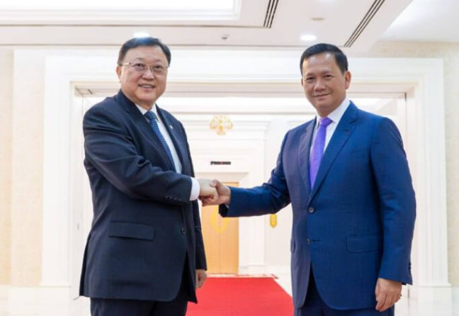ក្រុមហ៊ុន China Communications Construction Company (CCCC) បង្ហាញសុទិដ្ឋិនិយមលើការសាងសង់ព្រែកជីកហ្វូណនតេជោ