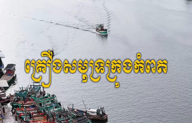 គ្រឿងសមុទ្រក្រុងកំពត ខេត្តកំពត