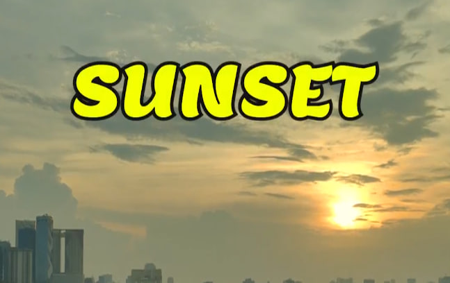 ថ្ងៃលិចទីក្រុងភ្នំពេញ