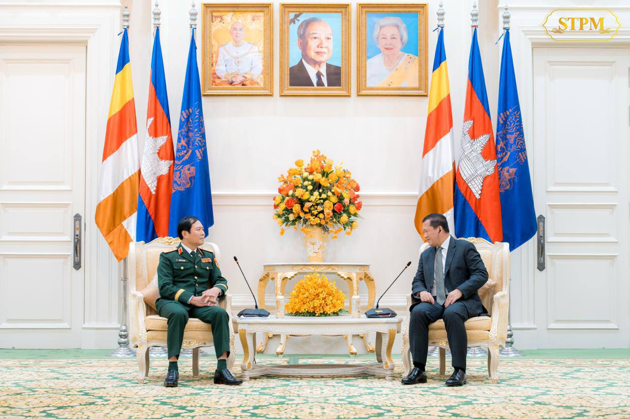 អនុរដ្ឋមន្ត្រីក្រសួងការពារប្រទេស និងជា ប្រធានអគ្គសេនាធិការកងទ័ពប្រជាជនវៀតណាម Nguyen Tan Cuong