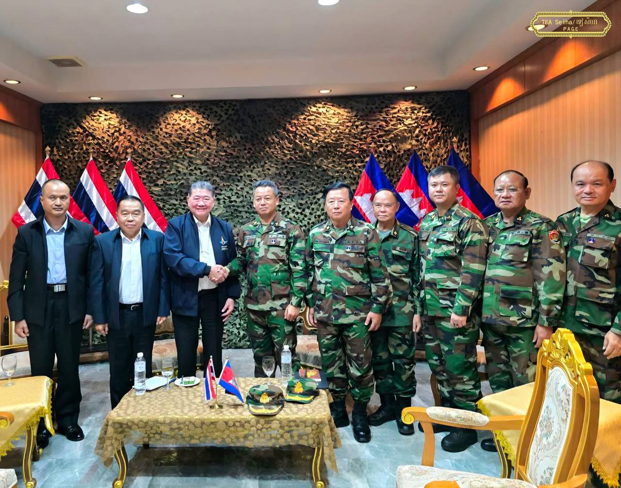 “កម្ពុជា-ថៃ ឯកភាពគ្នាប្រឹងប្រែងឱ្យអស់ពីលទ្ធភាពដើម្បីរក្សាសន្តិភាព សន្តិសុខ និងស្ថិរភាព តាមបណ្តោយព្រំដែន ជាពិសេសតំបន់ដែលកំពុងមានភាពតានតឹង”