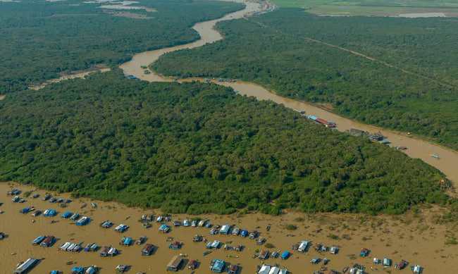 តំបន់ទេសចរណ៍ធម្មជាតិចុងឃ្នៀសខេត្តសៀមរាប​