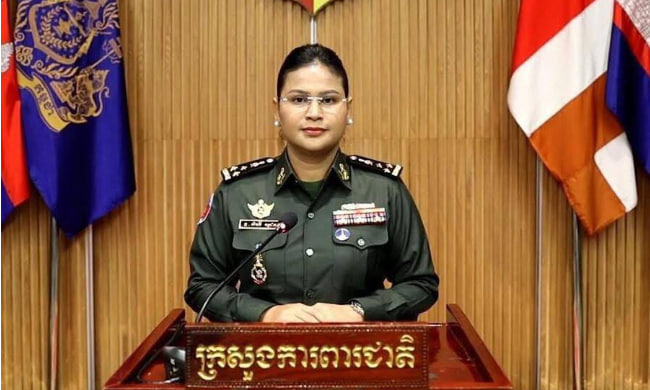 អ្នកនាំពាក្យក្រសួងការពារជាតិកម្ពុជា៖ “នៅព្រឹកថ្ងៃទី២៤ កក្កដានេះ មានការផ្ទុះអាវុធ