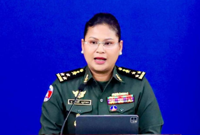 ក្រសួងការពារជាតិកម្ពុជា ធ្វើការថ្កោលទោសយ៉ាងខ្លាំងក្លាចំពោះការឈ្លានពានរបស់ថៃ ដែលបានទម្លាក់គ្រាប់បែកចង្កោមមកលើកម្ពុជា