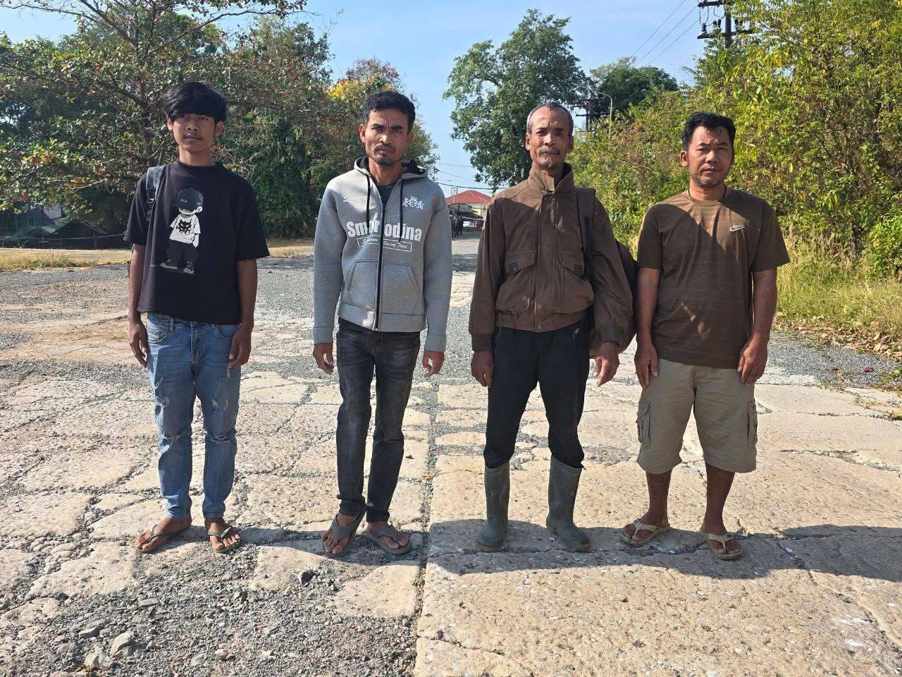 ប្រជានេសាទខ្មែរចំនួន ៤នាក់ដែលត្រូវបានទ័ពជើងថៃចាប់ខ្លួន ពេលនេះបានត្រឡប់មកវិញហើយ។