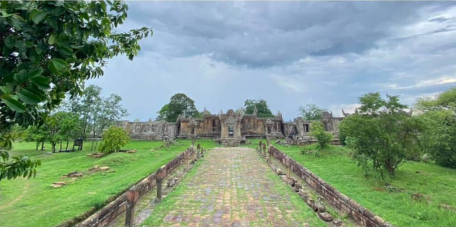 ក្រសួងវប្បធម៌ បង្ហាញស្ថានភាពខូចខាត នៅប្រាសាទព្រះវិហារ