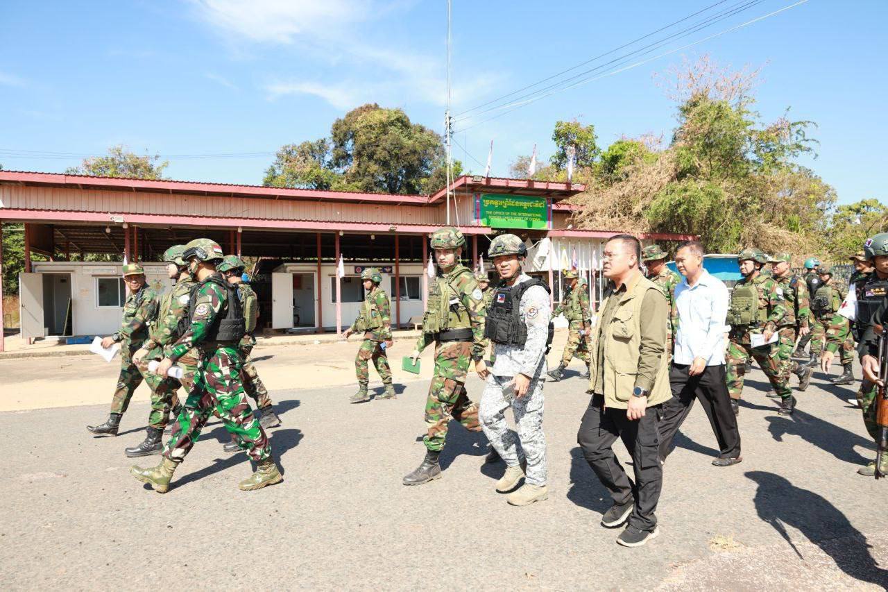 អភិបាលរងខេត្តឧត្តរមានជ័យ នៅថ្ងៃទី ១៤ មករា ២០២៦នេះ បានសម្របសម្រួលក្រុមអ្នកសង្កេតការណ៍អាស៊ាន (AOT)