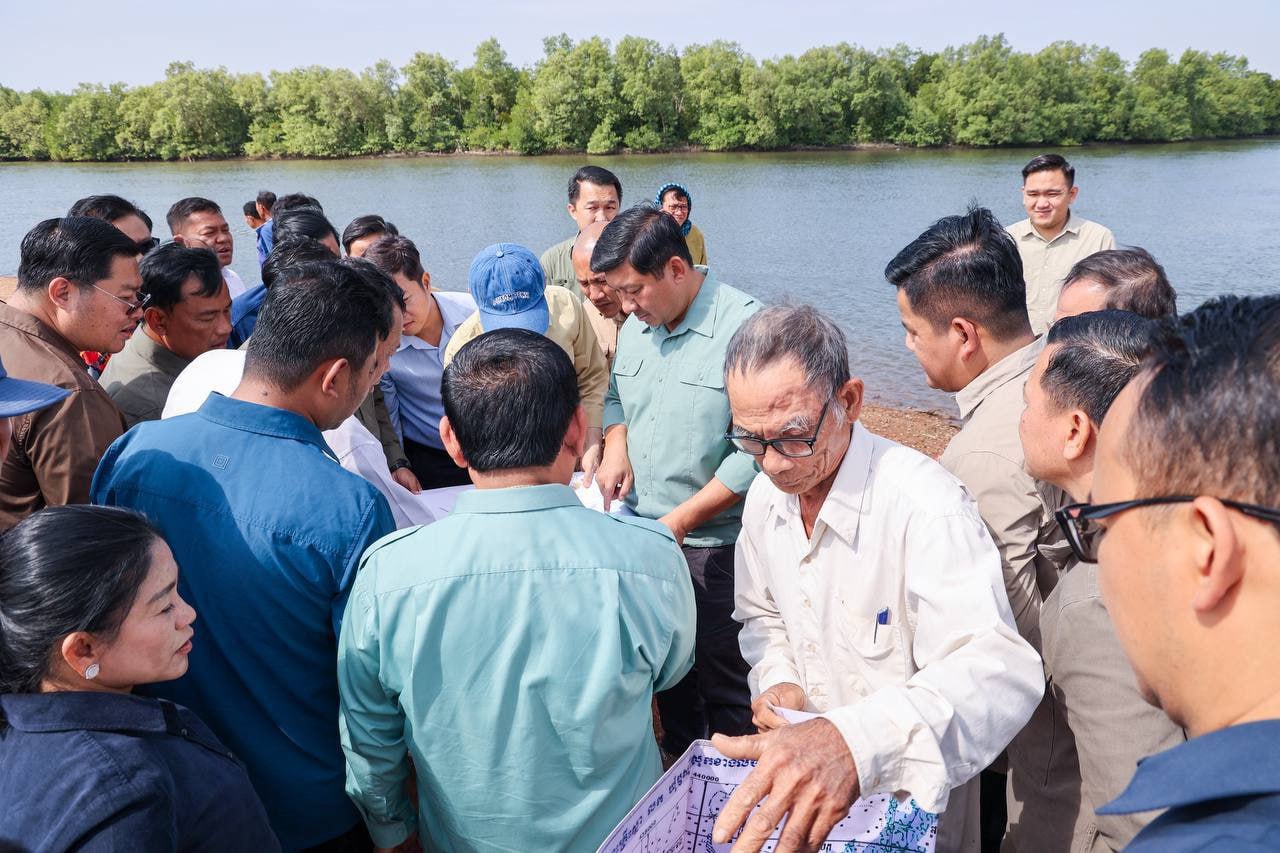 ក្រុមការងារចុះជួយមូលដ្ឋានខេត្តកំពត បានចុះពិនិត្យសក្តានុពលសហគមន៍នេសាទកោះគ្រឹស្នា-លក
