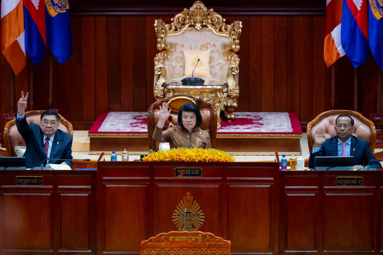 រដ្ឋសភាបានអនុម័តសេចក្ដីព្រាងច្បាប់ស្តីពីការអនុម័តយល់ព្រមលើអនុសញ្ញាអង្គការសហប្រជាជាតិស្ដីពីនីតិសមុទ្រ