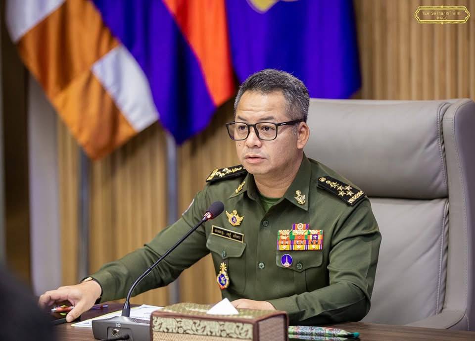 Today, the Cambodian Ministry of National Defense will lead diplomats