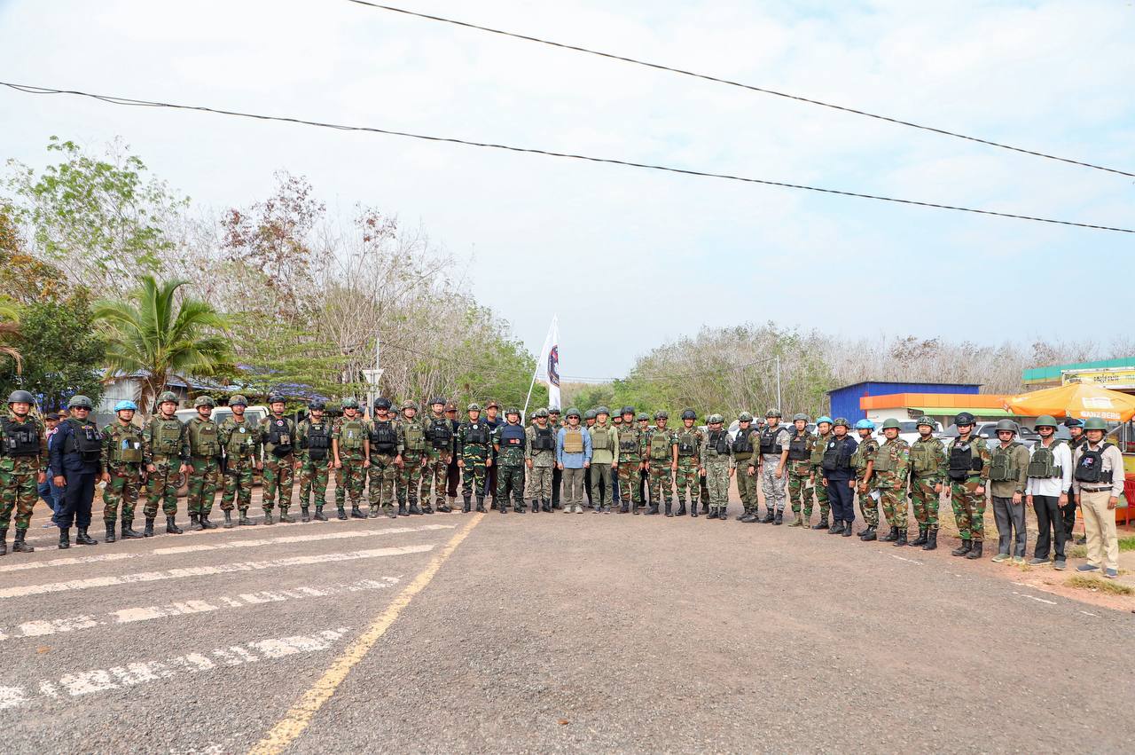 ក្រសួងការពារជាតិ៖ នាថ្ងៃទី១៦ មករា ២០២៦ កម្ពុជាបានសម្របសម្រួលជូនដល់ក្រុមអ្នកសង្កេតការណ៍អាស៊ាន (AOT)