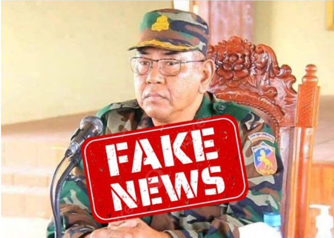 Thai media report is false, fabricated, and misleading.