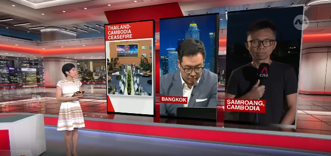 Cambodia did not violate the ceasefire​ as alleged by Thailand.
