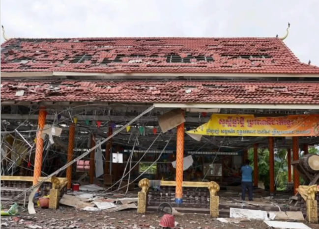 អង្គភាពស៊ីម៉ាក់ រកឃើញភស្តុតាងជាច្រើននៅវត្តតាមាន់សែនជ័យដែលត្រូវបំផ្លាញដោយគ្រាប់បែក MK-82 របស់យោធាថៃ