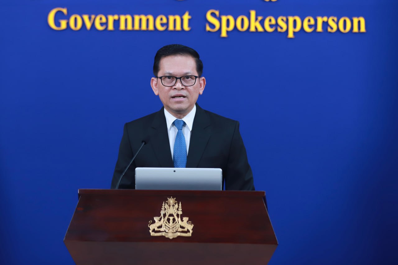 អ្នកនាំពាក្យរាជរដ្ឋាភិបាល៖ កម្ពុជាផ្តល់ការគាំទ្រពេញទំហឹងក្នុងការពង្រឹងតួនាទី និងអាណត្តិរបស់អ្នកសង្កេតការណ៍អាស៊ាន ដើម្បីធានាការអនុវត្តសេចក្តីប្រកាសរួមថ្ងៃទី២៧ ខែធ្នូ ឆ្នាំ២០២៥ ឱ្យមានប្រសិទ្ធភាព