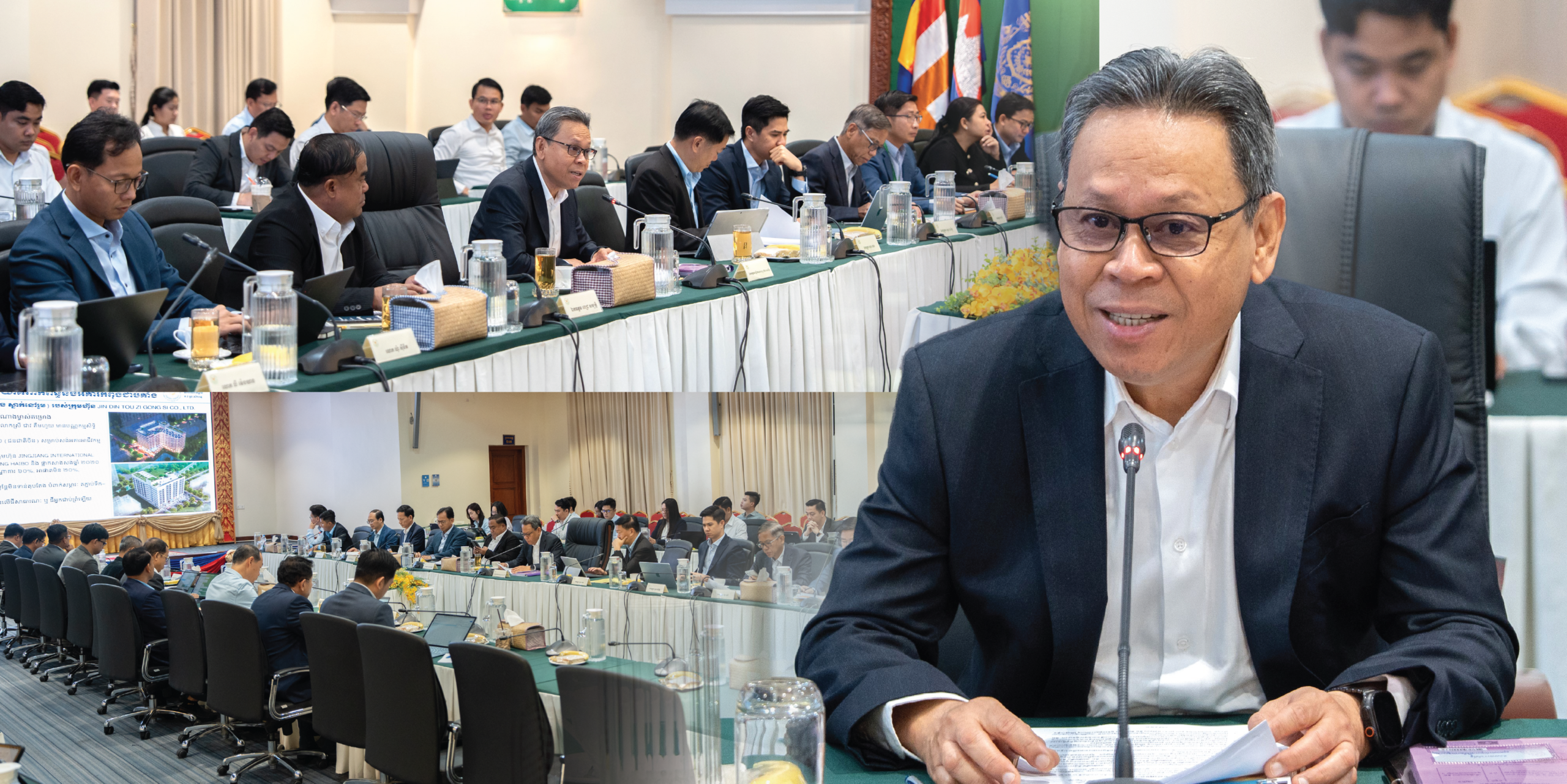 ក្រុមការងារជំរុញការវិនិយោគខេត្តព្រះសីហនុ ប្រជុំពិនិត្យមើលគម្រោងវិនិយោគ ចំនួន ៣៥ មានទុនជាង ១៥៦ លានដុល្លារ