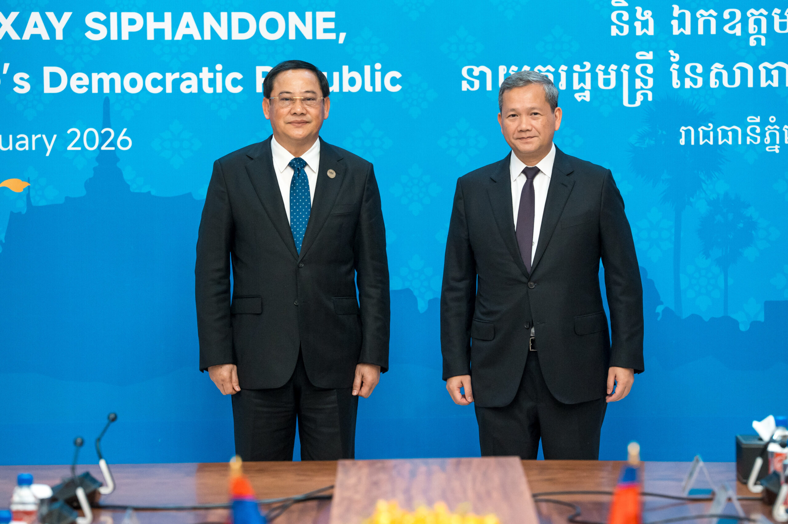 កម្ពុជា-ឡាវ ប្ដេជ្ញាជំរុញពាណិជ្ជកម្មទ្វេភាគីឱ្យដល់គោលដៅ ៧០០លានដុល្លារអាមេរិក