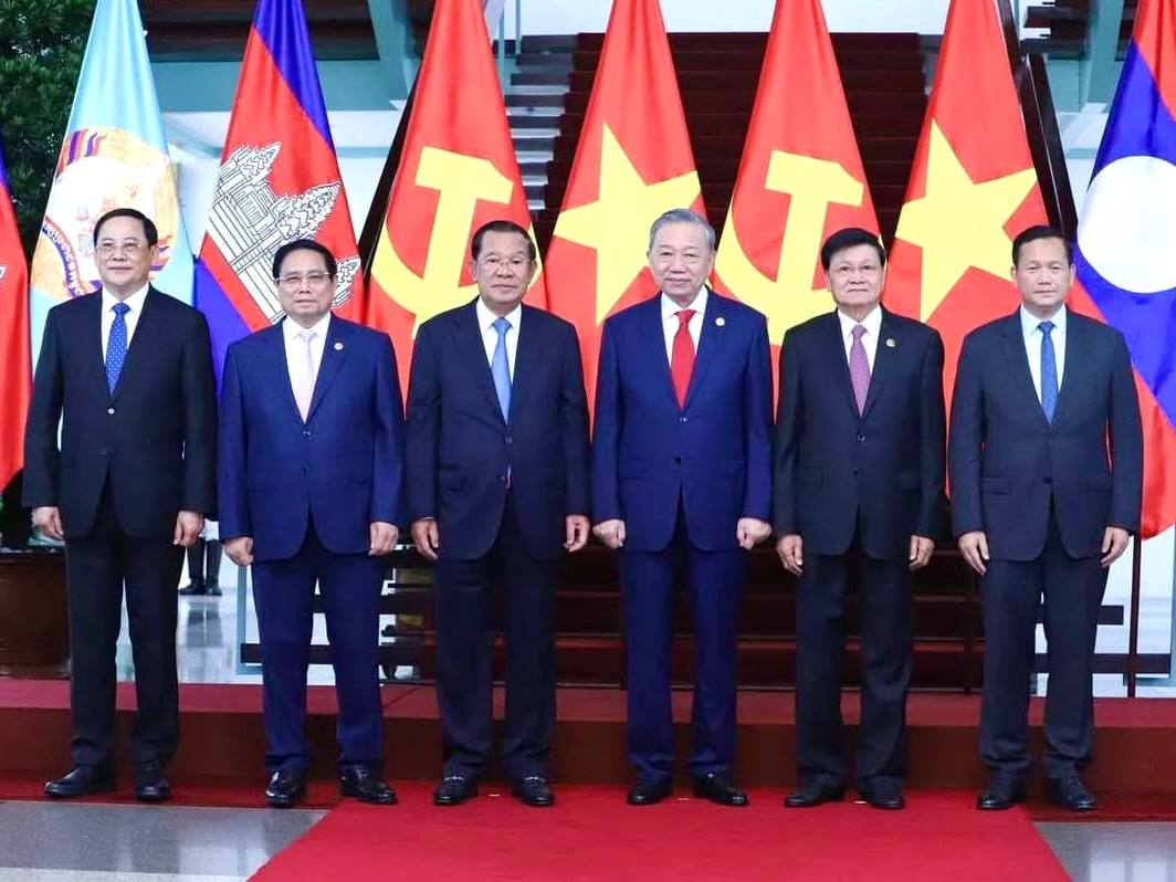 ប្រមុខគណបក្សកាន់អំណាច កម្ពុជា-វៀតណាម-ឡាវ ប្រជុំកំពូលនៅភ្នំពេញ