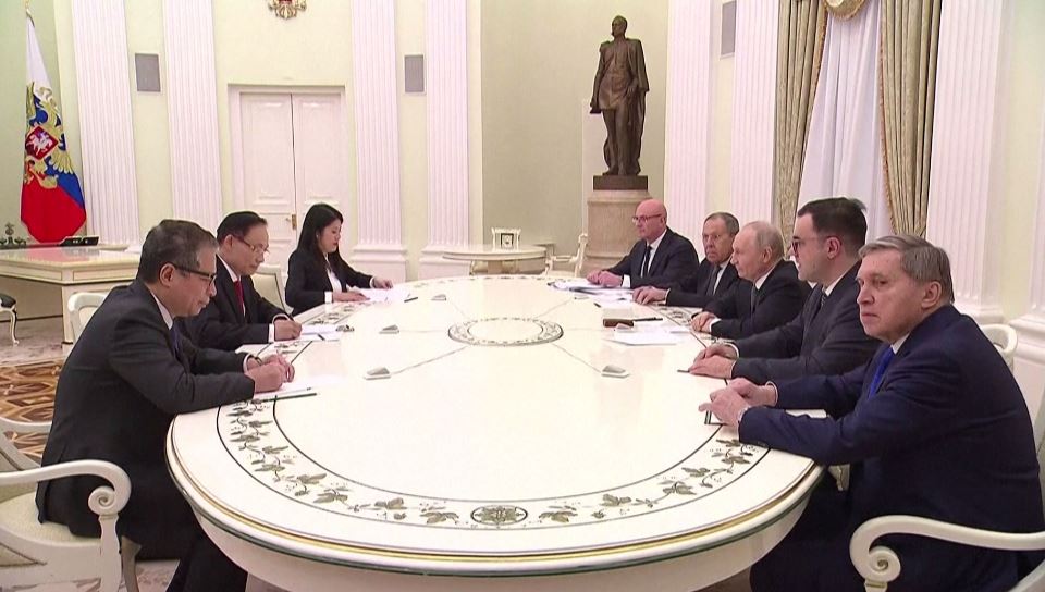 លោក ពូទីន ជួបរដ្ឋមន្ត្រីការបរទេសវៀតណាម នៅមូស្គូ