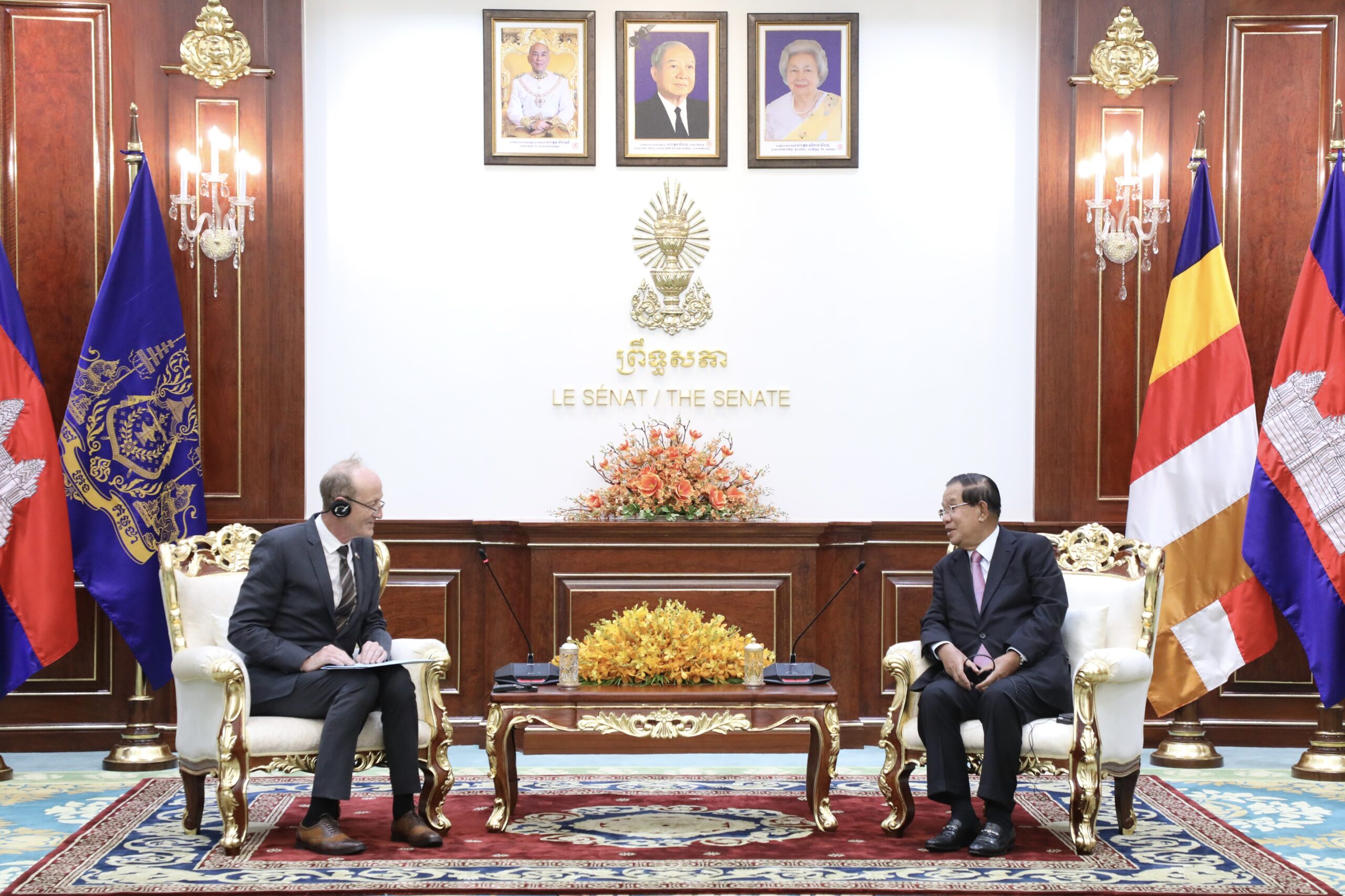 មន្ត្រីជាន់ខ្ពស់អាល្លឺម៉ង់ សរសើរការអភិវឌ្ឍរបស់ប្រទេសកម្ពុជា