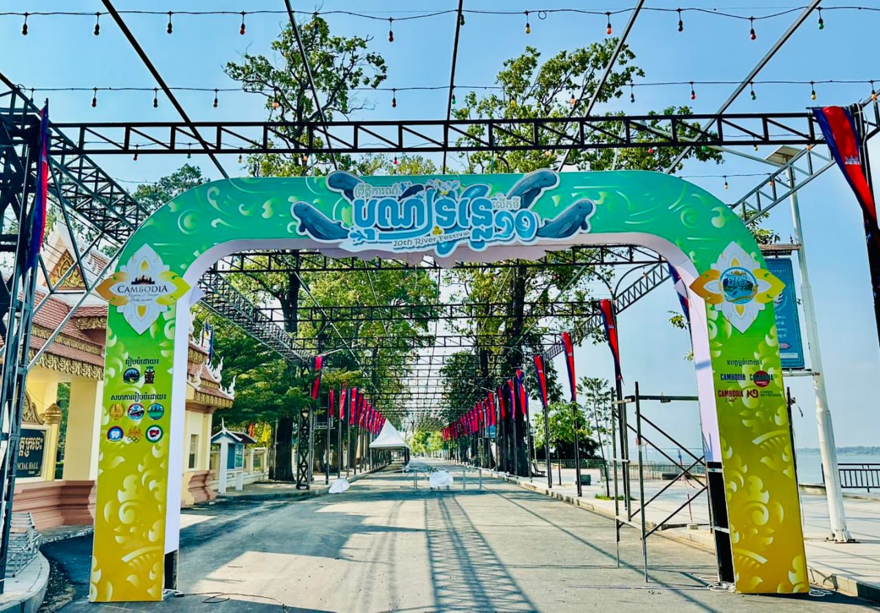 ខេត្តក្រចេះម្ចាស់ផ្ទះរៀបចំបុណ្យទន្លេលើកទី១០ បានត្រៀមខ្លួនរួចរាល់ហើយ