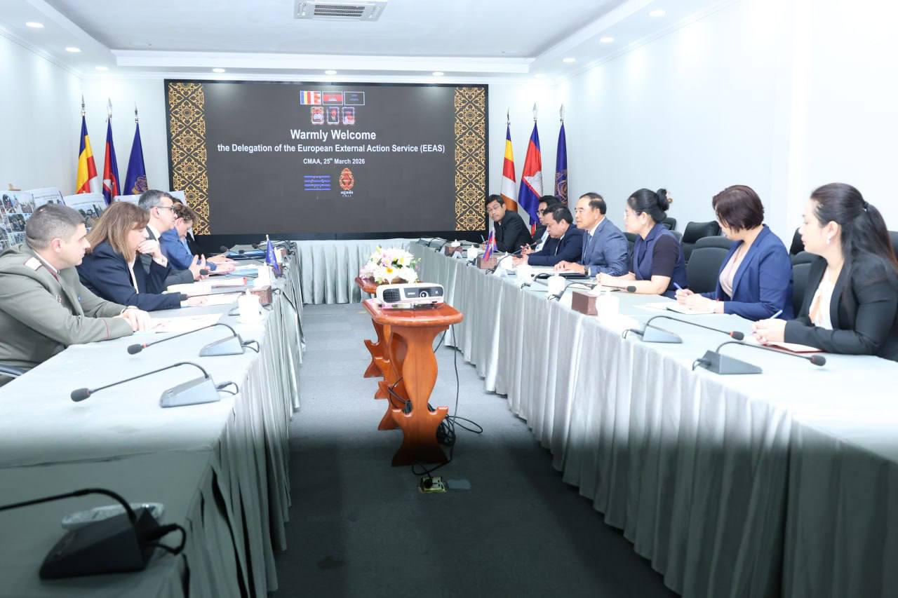 អាជ្ញាធរមីន​សុំឱ្យ​សហភាព​អឺរ៉ុប​បន្ត​គាំទ្រ​ចក្ខុ​វិស័យ​ឆ្ពោះ​ទៅ​រក​កម្ពុជា​មួយ​គ្មាន​ផលប៉ះពាល់​ដោយ​សារ​មីន​ និង​សំណល់​ជាតិ​ផ្ទុះ​ពី​សង្គ្រាម​ ជា​ពិសេស​គាំទ្រ​បោសសម្អាត​យុទ្ធភណ្ឌ​គ្រឿង​បន្សល់​ទុក​ដោយ​យោធា​ថៃ​​