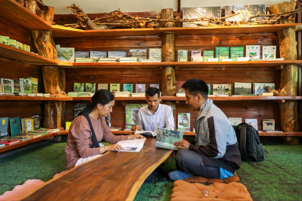 សួនរុក្ខជាតិអង្គរត្រៀមព្រឹត្តិការណ៍ស្វាគមន៍ភ្ញៀវទេសចរក្នុងឱកាសបុណ្យចូលឆ្នាំថ្មី