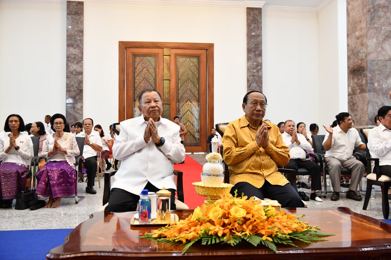 គណបក្សប្រជាជនកម្ពុជារៀបចំសូត្រមន្តអបអរពិធីបុណ្យចូលឆ្នាំថ្មីប្រពៃណីជាតិខ្មែរ