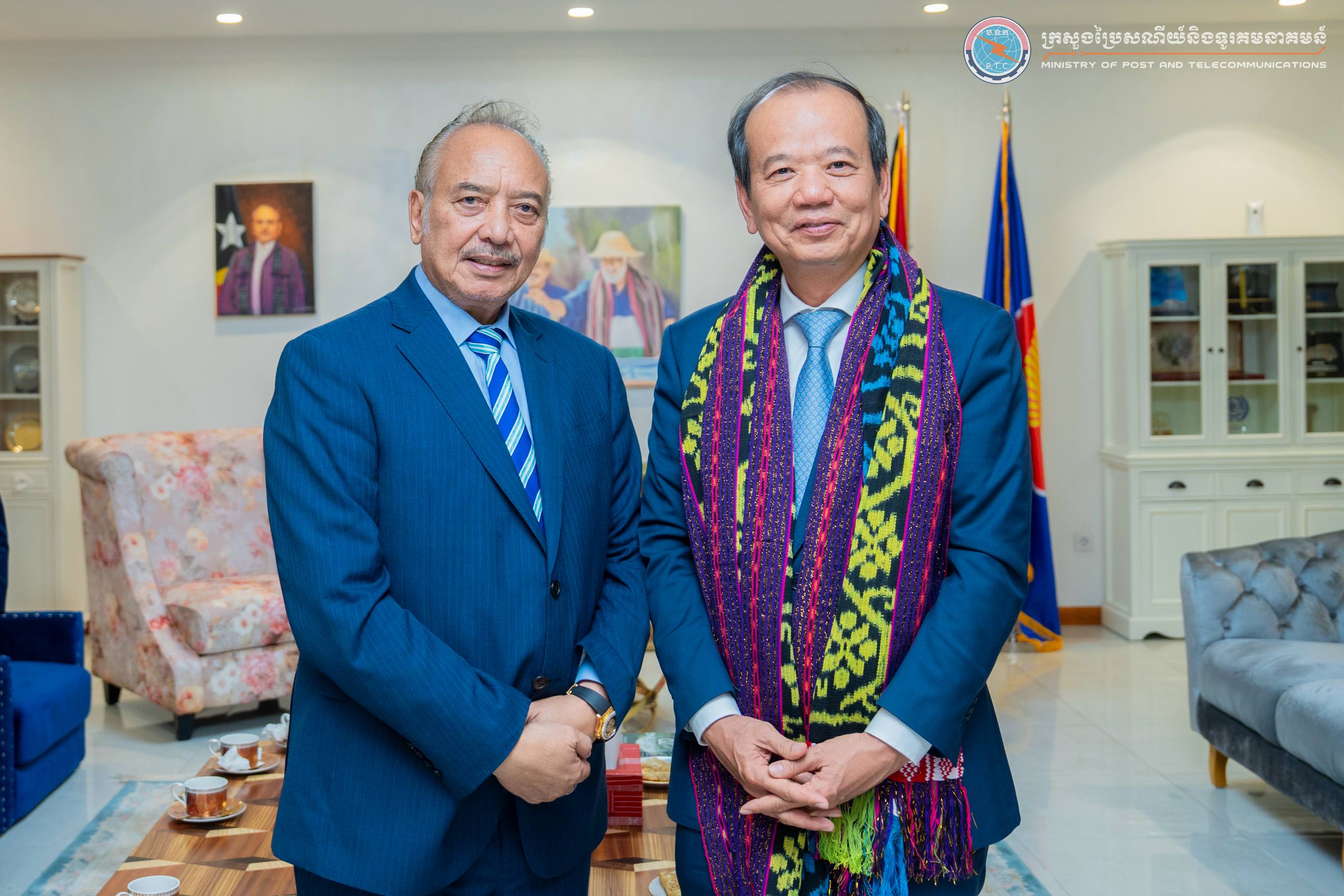 ឯកឧត្តមរដ្ឋមន្រ្តី ជា វ៉ាន់ដេត បានជួបសម្តែងការគួរសម និងពិភាក្សាការងារជាមួយឯកឧត្តមឧបនាយករដ្ឋមន្ត្រី និងរដ្ឋមន្ត្រី នៃសាធារណរដ្ឋប្រជាធិបតេយ្យទីម័រឡេស្តេ