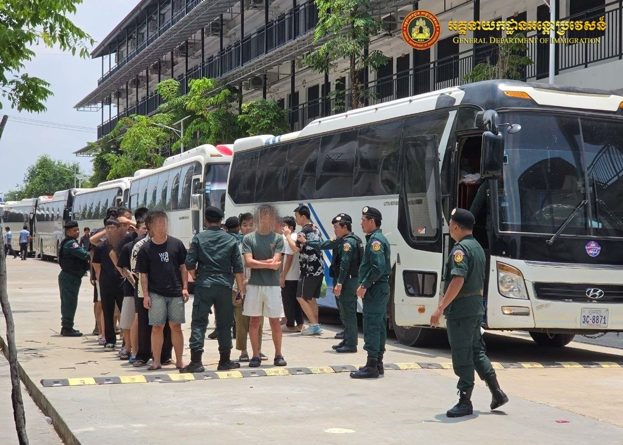 ក្រសួងមហាផ្ទៃបង្ក្រាបទីតាំងឆបោក៩៥កន្លែង និងឃាត់ខ្លួនមនុស្សជាង៥ពាន់នាក់ក្នុងខែឧសភា