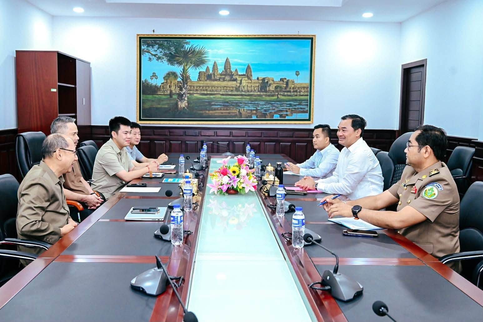ក្រុមហ៊ុនចិនដ៏ធំមួយបើករោងចក្រផលិតឧស្ម័នពីខ្យល់ដំបូងគេនៅកម្ពុជា