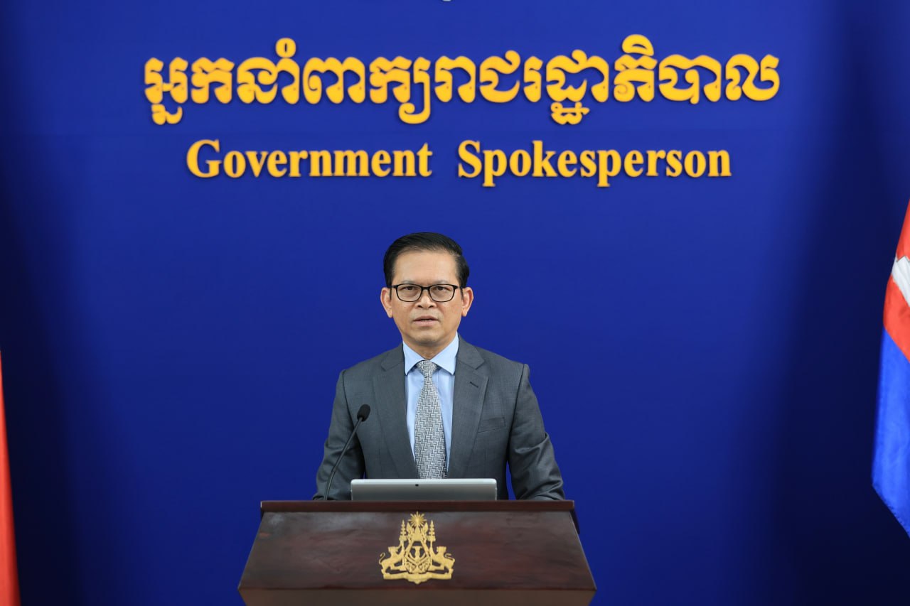 អ្នកនាំពាក្យរាជរដ្ឋាភិបាលកម្ពុជាបញ្ជាក់អំពីការតវ៉ាជាថ្មីទៀតចំពោះការបន្តរំលោភបំពានរបស់ថៃលើអធិបតេយ្យ និងបូរណភាពទឹកដីរបស់កម្ពុជានៅតាមបណ្តោយព្រំដែន