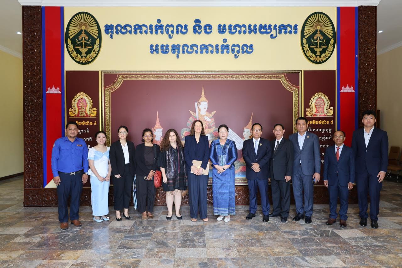 តំណាងសិទ្ធិមនុស្ស UN ពិភាក្សាពីការពង្រឹងនីតិរដ្ឋជាមួយអគ្គព្រះរាជអាជ្ញាតុលាការកំពូល