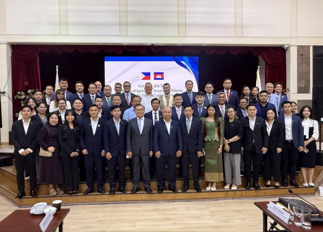 កម្ពុជា-ហ្វីលីពីន បើកវេទិកាធុរកិច្ចជំរុញការនាំចេញអង្ករ ស្វាយចន្ទី និងផលិតផលបសុសត្វ ទៅកាន់ទីផ្សារប្រទេសហ្វីលីពីន