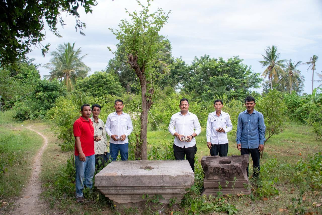 អ្នកជំនាញរកឃើញវត្ថុបុរាណ និងទីតាំងប្រវត្តិសាស្ត្រថ្មីៗនៅស្រុកបាកាន ខេត្តពោធិ៍សាត់