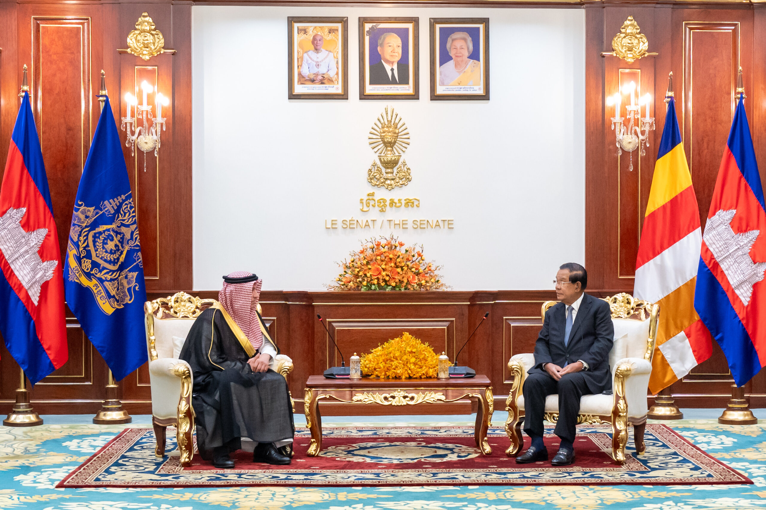 សម្តេចតេជោ ហ៊ុន សែន ជំរុញទំនាក់ទំនងរវាងកម្ពុជា និងអារ៉ាប៊ីសាអូឌីត កាន់តែរីកចម្រើន