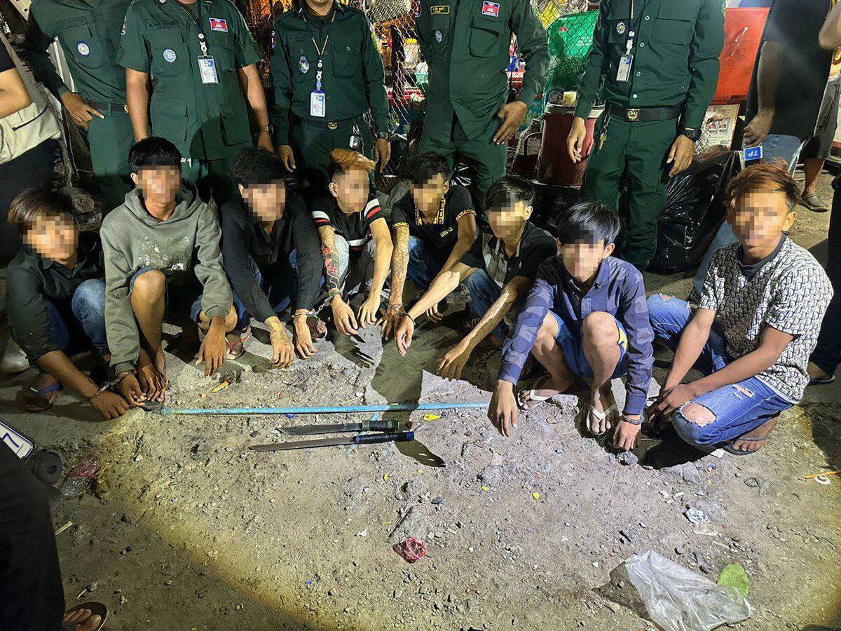 សមត្ថកិច្ចបង្ក្រាបក្រុមក្មេងទំនើង និង អ្នកវក់ល្បែងជាង៤០០នាក់ ក្នុងខែសីហា