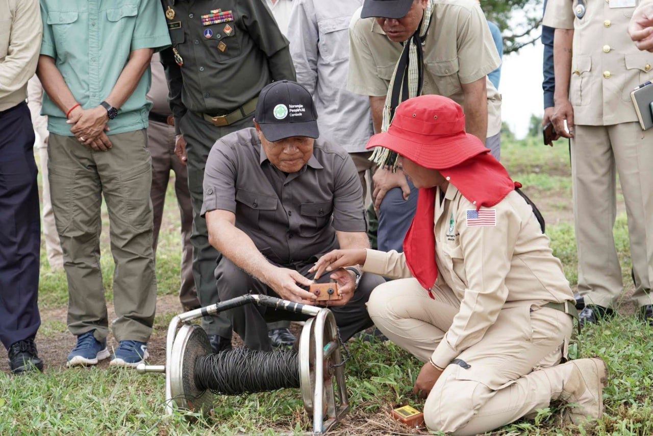 អាមេរិកផ្តល់ជំនួយ១៣លានដុល្លារឲ្យកម្ពុជា សម្រាប់បោសសម្អាតមីននៅឆ្នាំនេះ