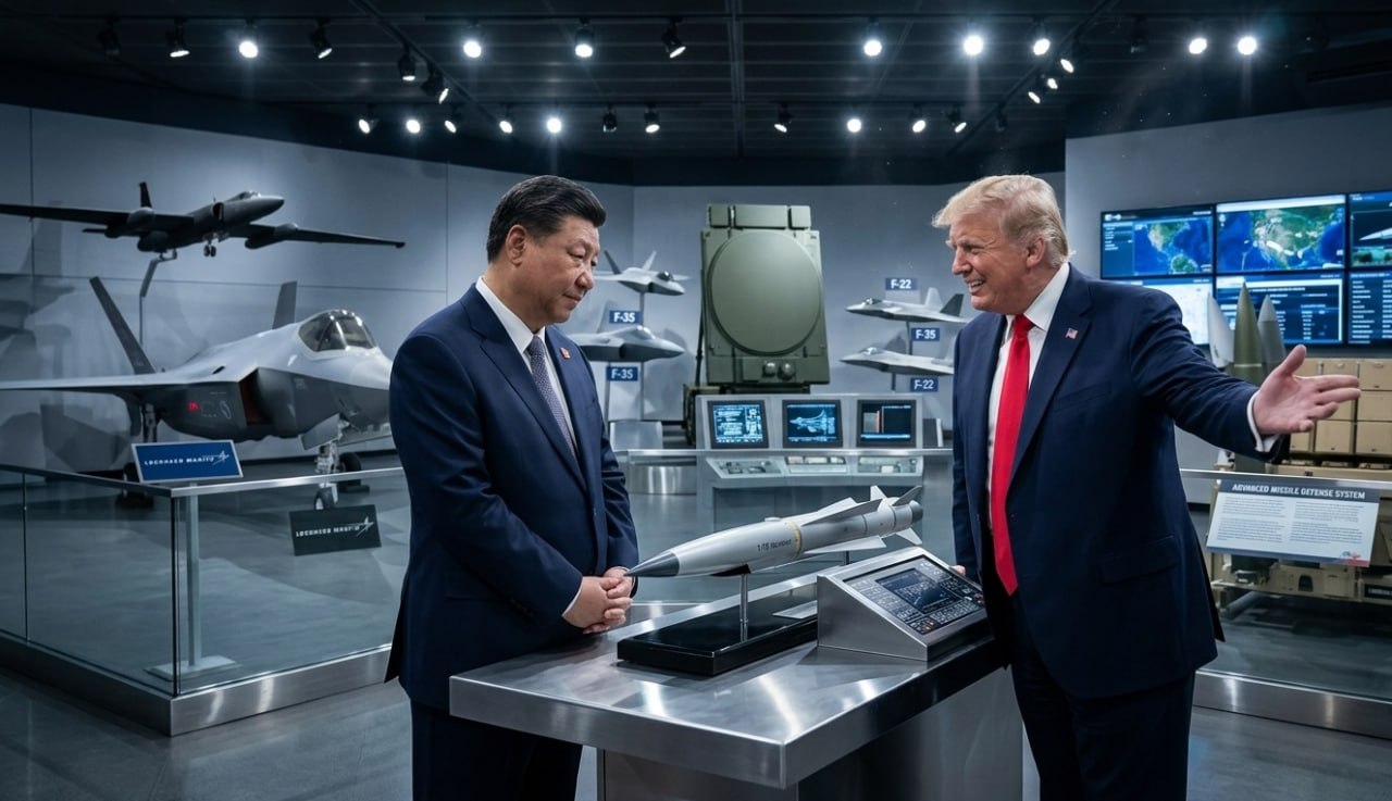 លោក Trump ស្នើ ចិន ទិញអាវុធរបស់ សហរដ្ឋអាមេរិក