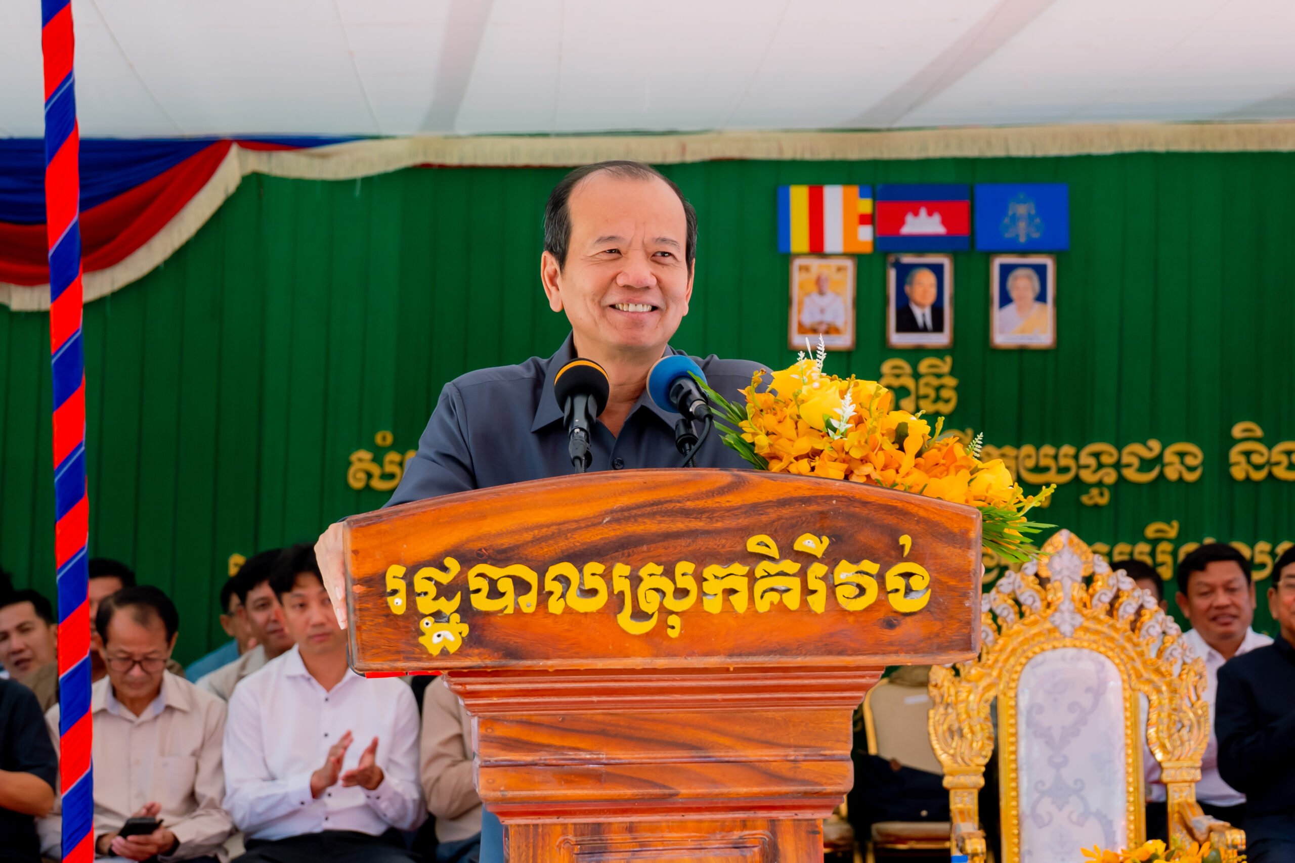 ឯកឧត្តមរដ្ឋមន្រ្តី ជា វ៉ាន់ដេត បានអញ្ជើញជួបសំណេះសំណាលជាមួយអតីតយុទ្ធជន និងនិវត្តជនប្រមាណ ១ ២៥៨នាក់ នៅខេត្តតាកែវ