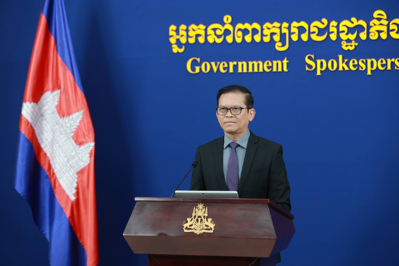 អ្នកនាំពាក្យរាជរដ្ឋាភិបាលបញ្ជាក់អំពីការបន្តការងារការទូតសកម្មរបស់រាជរដ្ឋាភិបាលក្នុងបុព្វហេតុការពារអធិបតេយ្យភាព បូរណភាពទឹកដី និងប្រជាជន