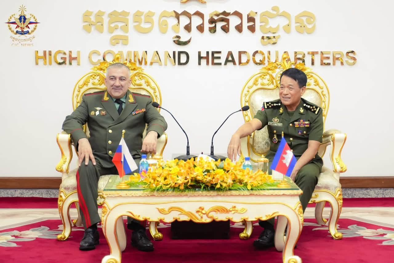 កងទ័ពរុស្ស៊ីប្រកាសត្រៀមខ្លួនជួយបណ្តុះបណ្តាលកងទ័ពកម្ពុជាលើជំនាញយោធា