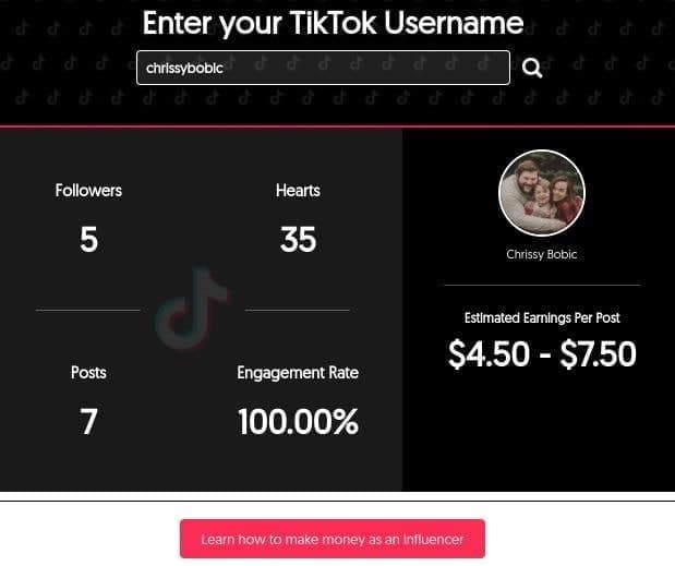 tiktok username