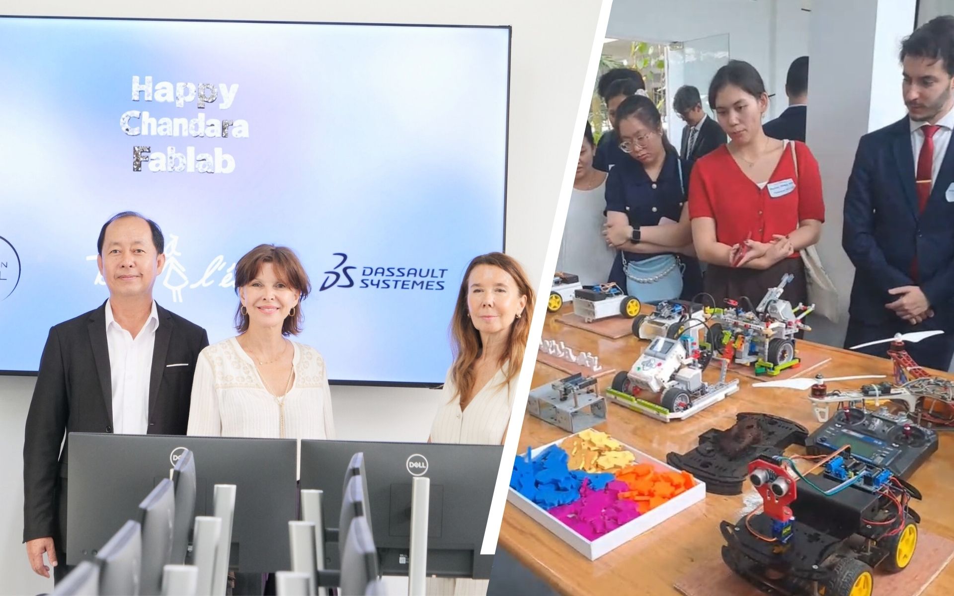 វិទ្យាល័យហេបភីច័ន្ទតារានារីព្រែកថ្មី វិទ្យាល័យដំបូងគេបំពាក់មនី្ទរពិសោធន៍ FABLAB ជំរុញការស្រាវជ្រាវវិទ្យាសាស្ត្រ