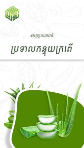 សារប្រយោជន៍នៃប្រទាលកន្ទុយក្រពើ