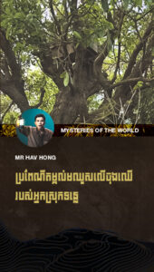  មិនមែនបូជា មិនមែនកប់ តែអ្នកស្រុកទន្លេយកសពទៅបញ្ចុះលើចុងឈើ!
