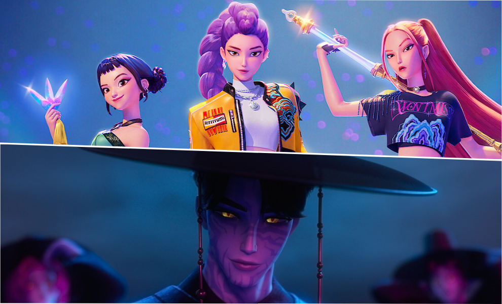 KPop Demon Hunters គំនូរជីវចលថ្មី ប្រជាប្រិយភាពលេខ ១ ត្រូវគ្រឿងគ្នាល្អ រវាងខេប៉ុប និងអ្នកប្រមាញ់បិសាច
