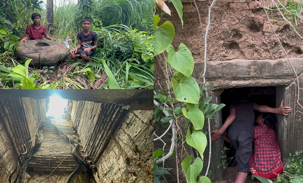 ពលរដ្ឋប្រទះឃើញប្រាសាទចំណាស់មួយ កណ្ដាលព្រៃក្រោយចម្ការអ្នកភូមិ