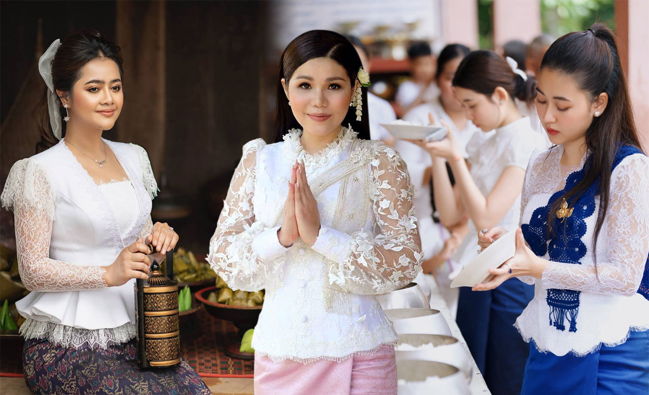 រដូវភ្ជុំបិណ្ឌ ឱកាសកូនខ្មែរថែវប្បធម៌ខ្មែរតាមរយៈការស្លៀកសម្លៀកបំពាក់ប្រពៃណីខ្មែរ